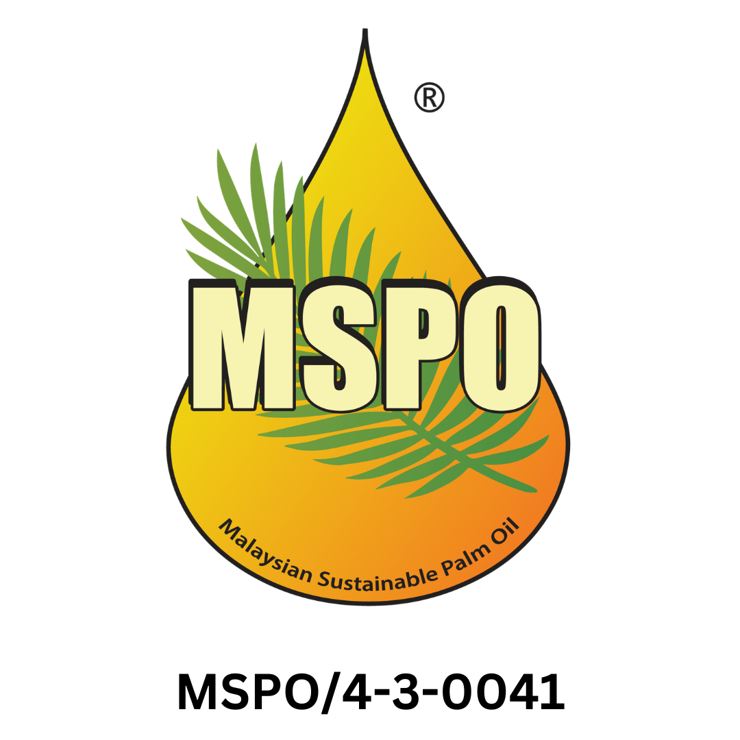 MSPO — Malaysian Sustainable Palm Oil certified